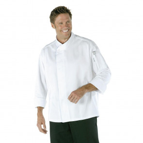 Chef Works Tours Cool Vent Unisex Chefs Jacket White L