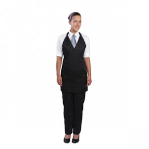 Uniform Works Tuxedo Apron Black