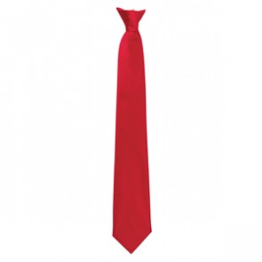 Clip-On Tie - Burgundy