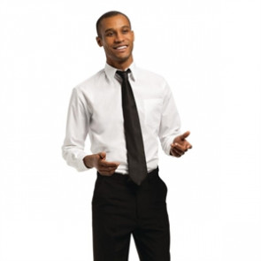 Uniform Works Dress Shirt Long Sleeve White L