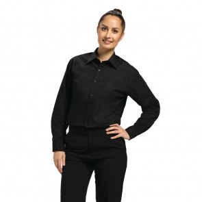 Uniform Works Uniex Long Sleeve Dress Shirt Black L