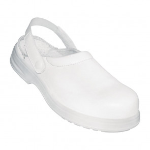 Lites Unisex Safety Clog White 41