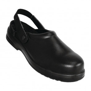 Lites Unisex Safety Clogs Black 42