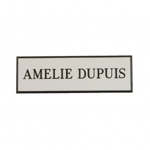 Name Badges White