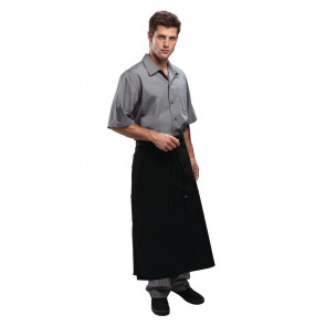 Chef Works Long Four Way Waist Apron Black