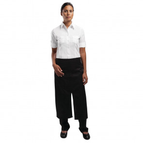 Uniform Works Bistro Apron Split Front Black