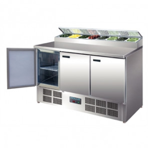 Apollo Refrigerated Pizza & Salad Prep Counter