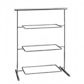 APS Pure Melamine Chrome Serving Stand