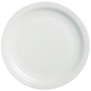 Arcoroc Opal Hoteliere Narrow Rim Plates 254mm