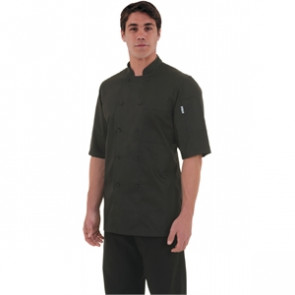 Chef Works Montreal Cool Vent Unisex Chefs Jacket Black XS