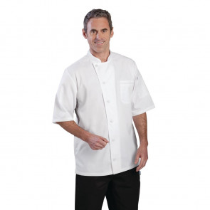 Chef Works Valais Signature Series Unisex Chefs Jacket White S