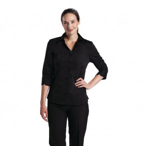 Uniform Works Womens Stretch Shirt Black M