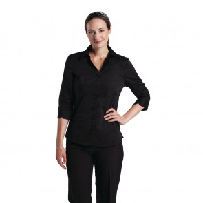 Uniform Works Womens Stretch Shirt Black S