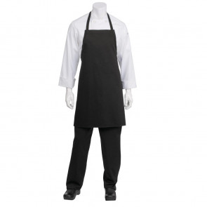 Chef Works Basic Bib Apron Black