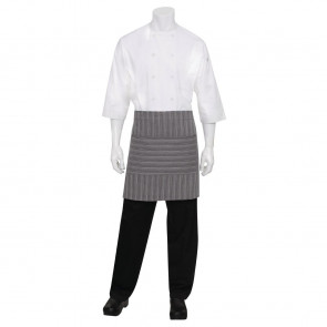 Chef Works Urban Brooklyn Half Bistro Apron Dark Grey