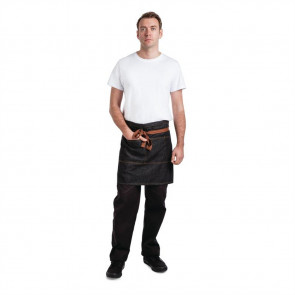 Chef Works Urban Memphis Half Bistro Apron Black