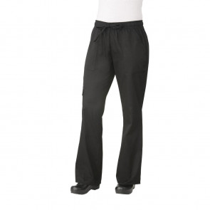 Chef Works Womens Cargo Chefs Trousers Black 2XL