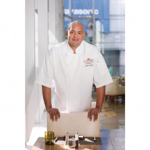 Chef Works Palermo Executive Unisex Chefs Jacket White M