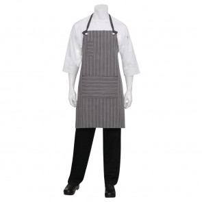 Chef Works Urban Brooklyn Bib Apron Dark Grey