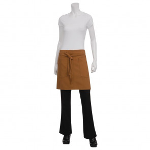 Chef Works Urban Rockford Half Bistro Apron Nutmeg