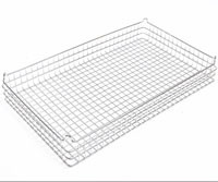 30x18x4 (25x25) Stacking Wire Tray