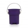 Purple Nesting Bucket with Stainless Steel Handle