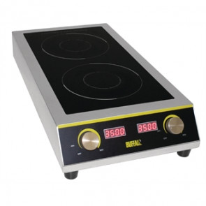 Buffalo Heavy Duty Electric Double Induction Hob