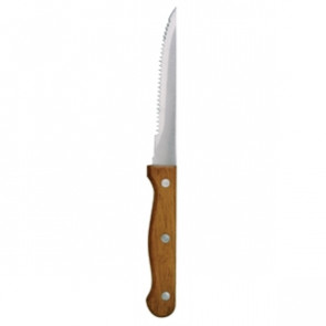 Steak Knife Wooden Handle 115mm