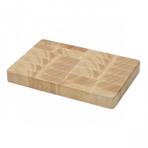 Vogue Food Grade Small Rectangular Wooden Chopping Board