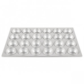 Vogue Aluminium 24 Cup Muffin Tray