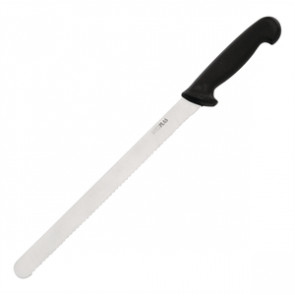 Hygiplas Serrated Slicer Black 30.5cm