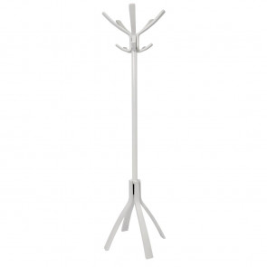 White Wooden Coat Stand