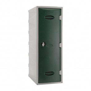 Extreme Plastic Single Door Locker Hasp and Staple Lock Green 900mm