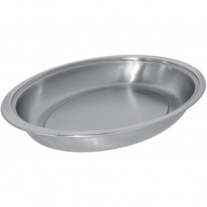 Serving Dish Stainless Steel Oval 7.5Ltr   