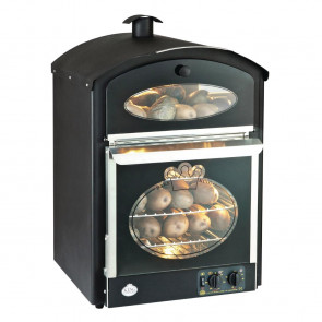 King Edward Bake-King Potato Oven Black