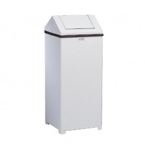 Rubbermaid Front of House Bin White 90Ltr