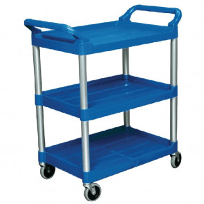 Rubbermaid Compact Utility Trolley Blue