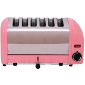 Dualit 6 Slice Vario Toaster Petal Pink 60162