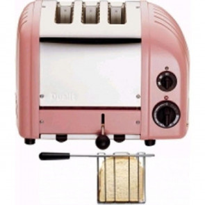 Dualit 2 + 1 Combi Vario 3 Slice Toaster Petal Pink 31212