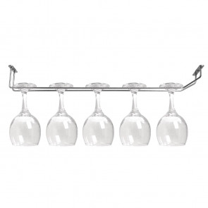 Olympia Wine Glass Rack Chrome 610mm