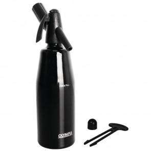 Olympia Soda Siphon Black 1L