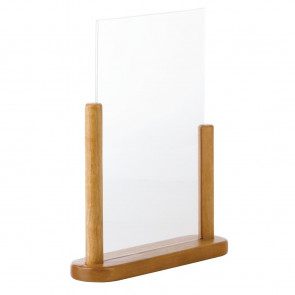 Tabletop Teak Poster Frame A4