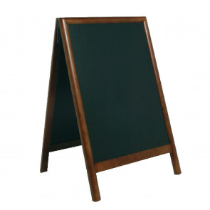 Securit Duplo Pavement Board Dark Wood 55 x 85cm