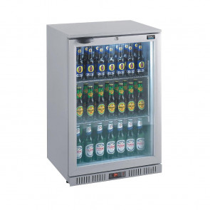 Lec Back Bar Bottle Cooler Silver 106 Bottles