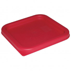 Vogue Square Lid Red Small