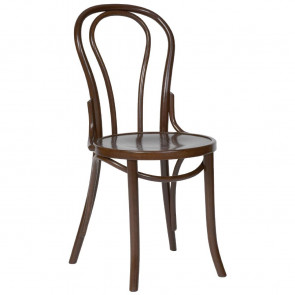 Bentwood Bistro Sidechair Walnut Finish (Box 2)