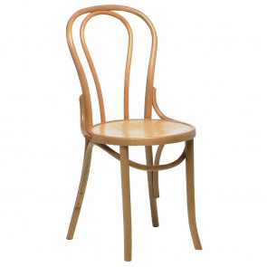 Bentwood Bistro Sidechair Natural (Box 2)