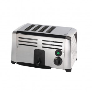 Burco Commercial 4 Slice Toaster TSSL14/STA