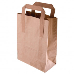 Recyclable Brown Paper Bags Large