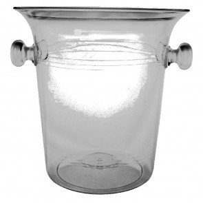 Clear Acrylic Champagne Bucket with Handles